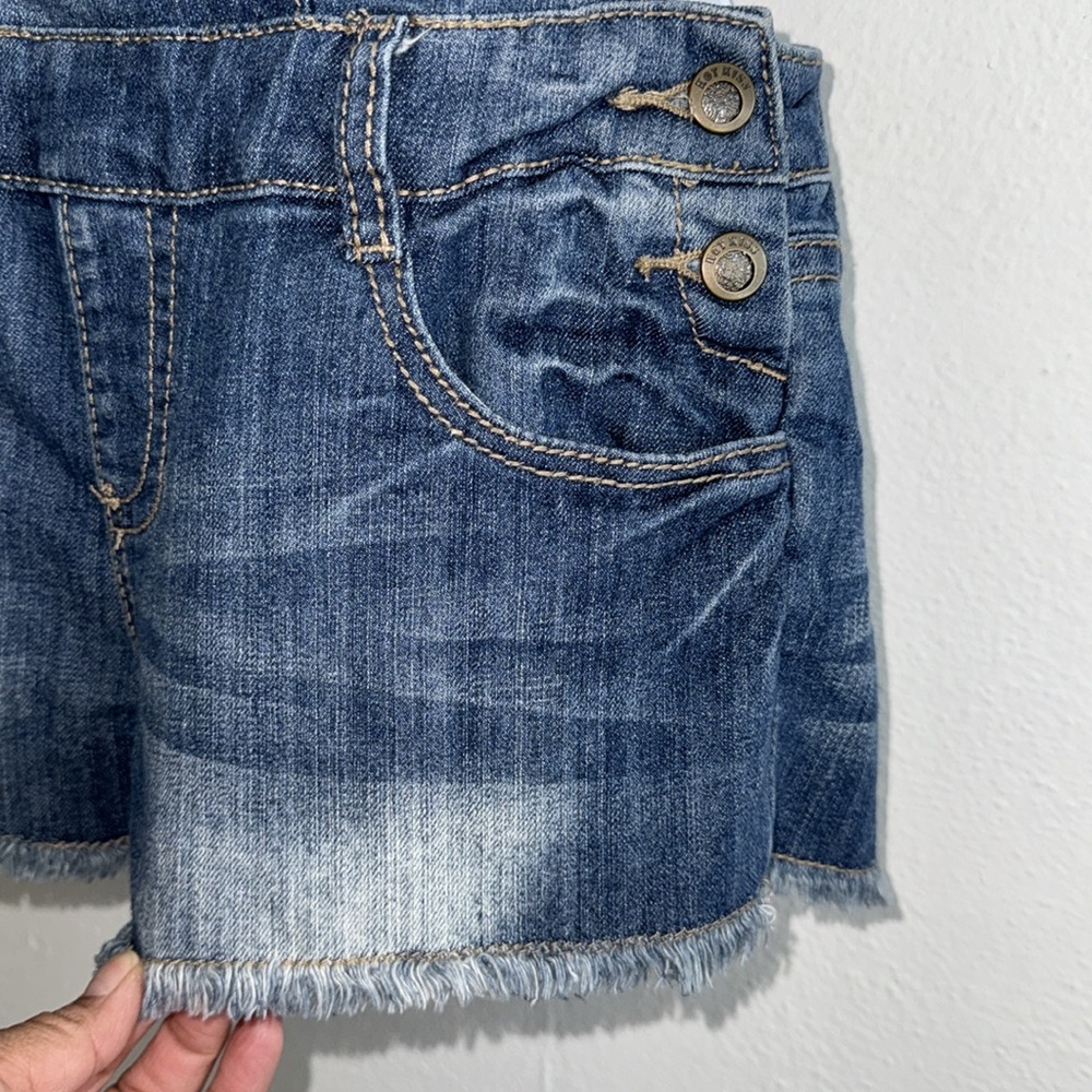 Hot Kiss Ava Overall Shorts - Picture 3 of 7